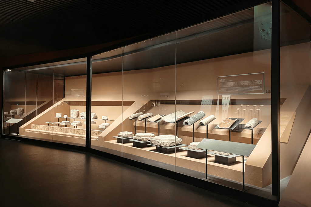museum display case design