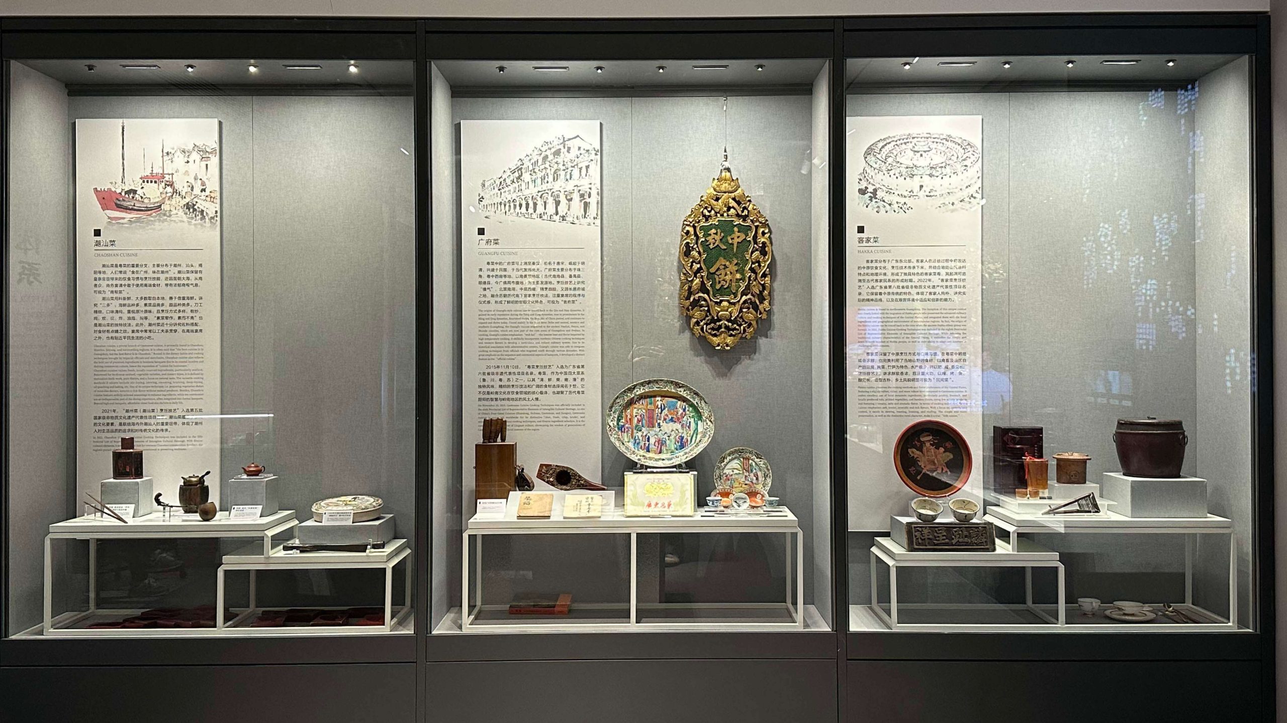 museum display case specifications