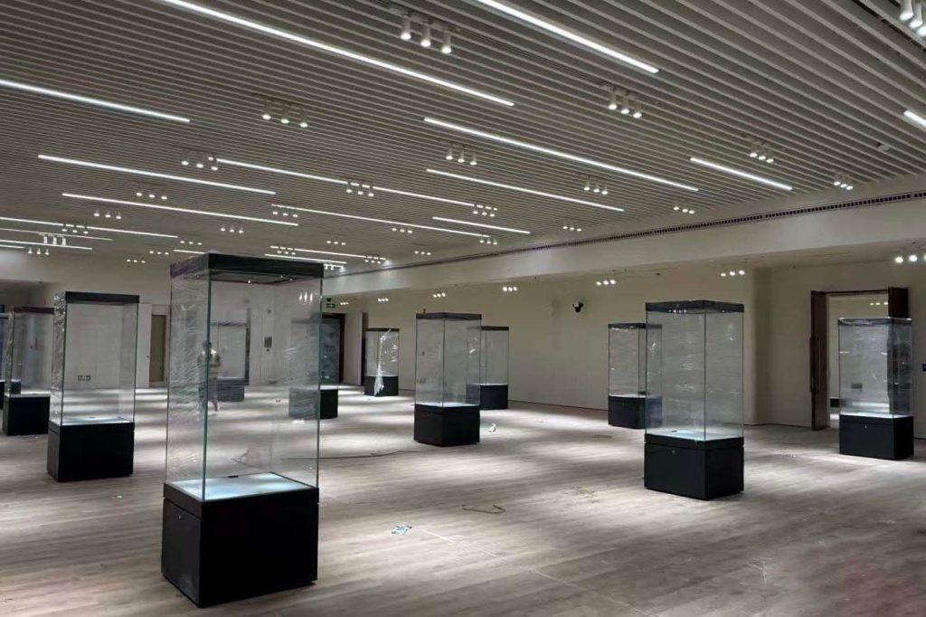 standard museum display cases