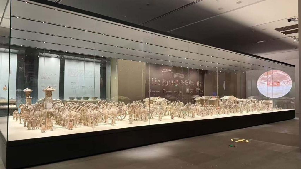 how to light museum display cases