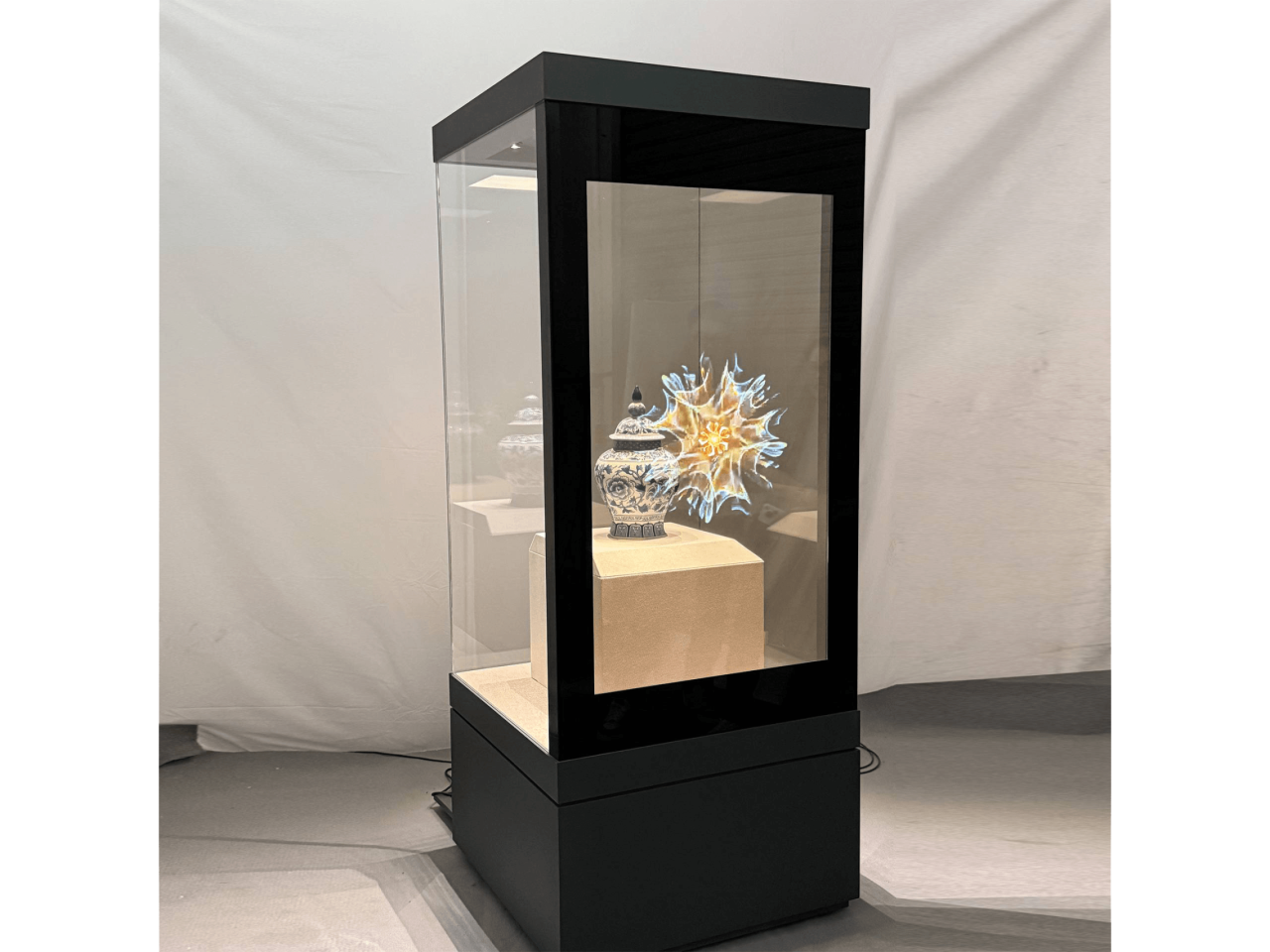 freestanding display cabinet