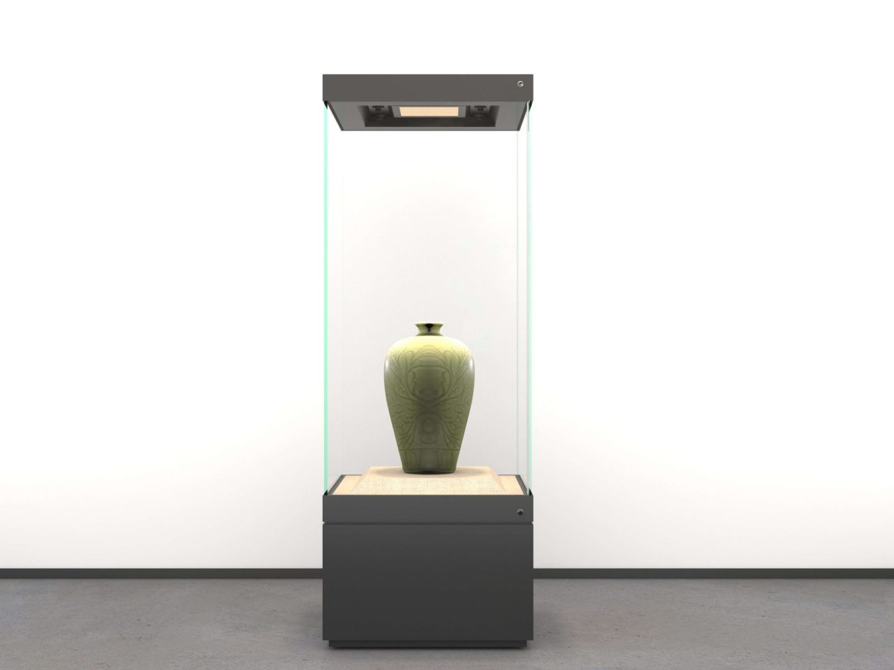 freestanding display cases