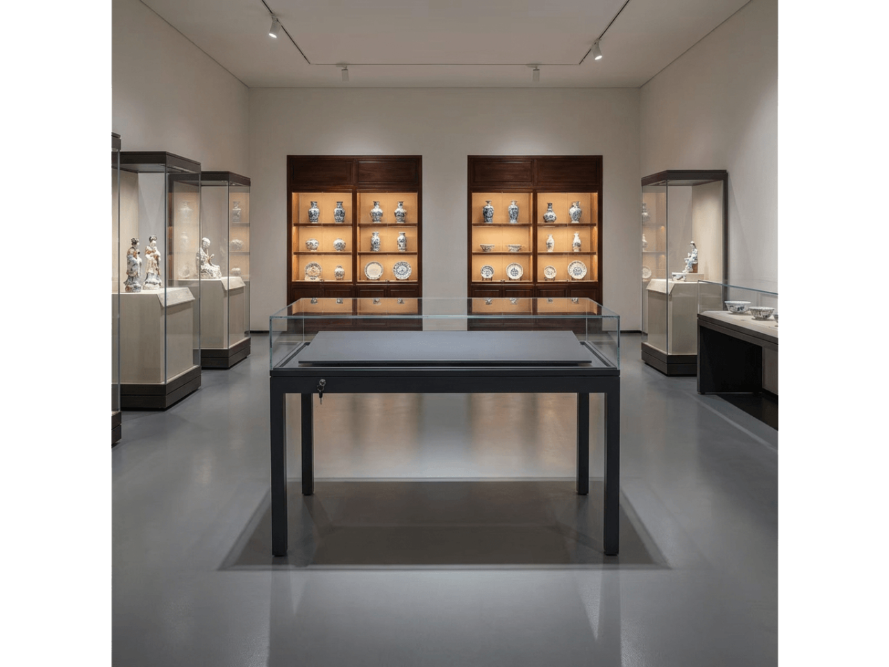 table top display cabinets